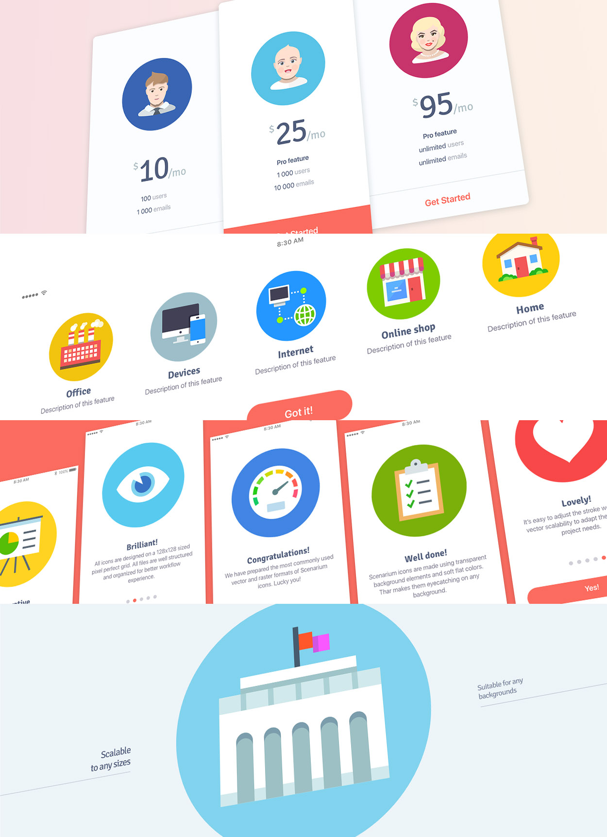 Jetflat usage example