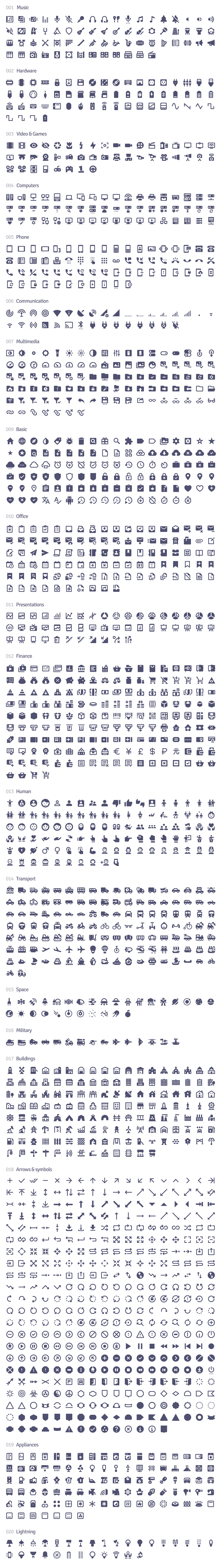 Materia icons 1