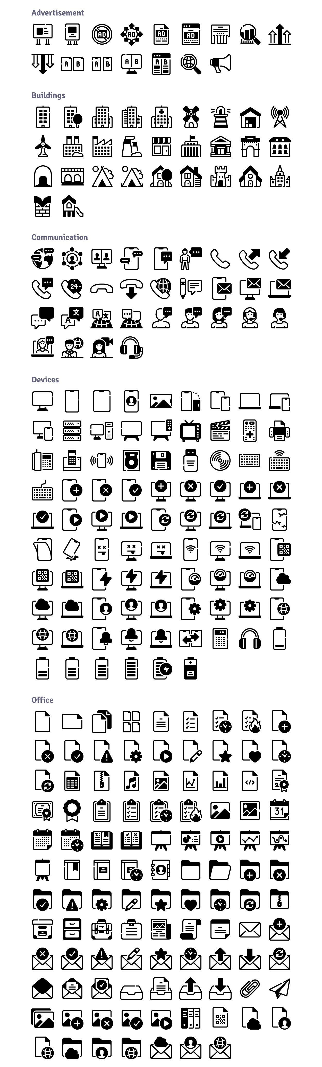 infinity Ink icons