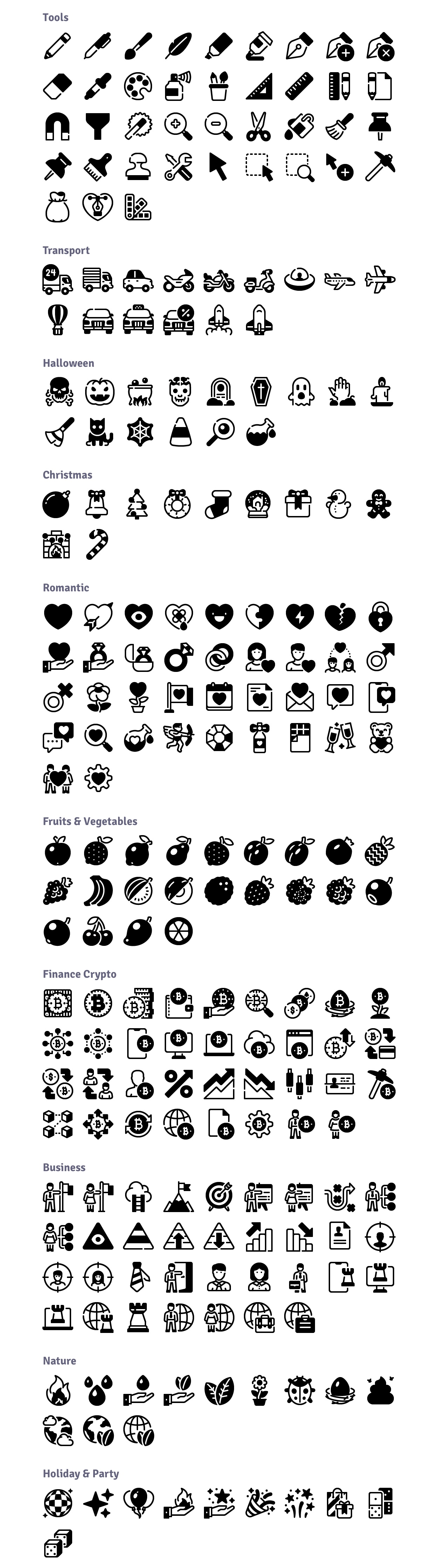 infinity Ink icons