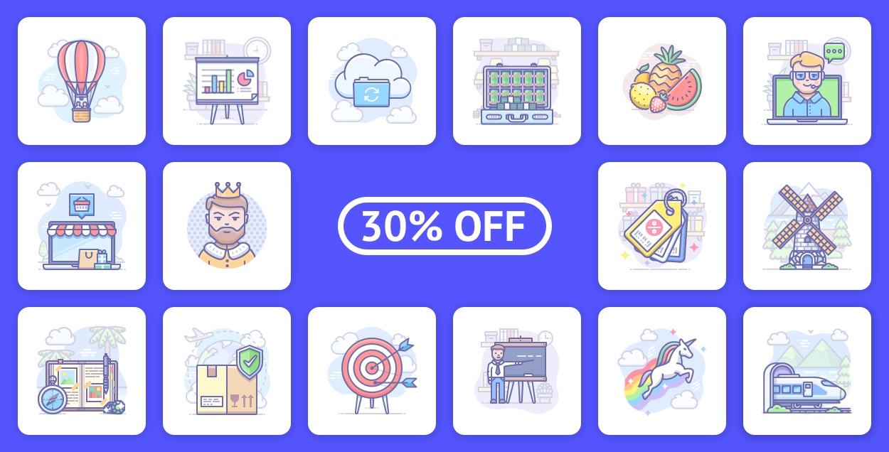 Scenarium icons Bundle